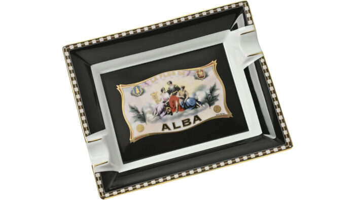 Elie Bleu ALBA - Μαύρο Τασάκι για 2 Πούρα