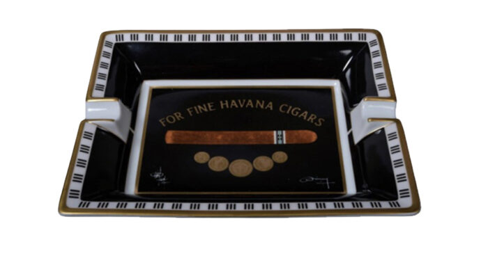 Elie Bleu Medailles - Μαύρο Τασάκι για 2 Πούρα