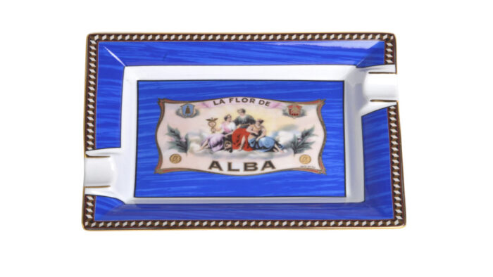 Elie Bleu ALBA - Μπλε Τασάκι για 2 Πούρα