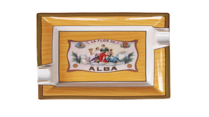 Elie Bleu - ALBA Κίτρινο Τασάκι για 2 Πούρα