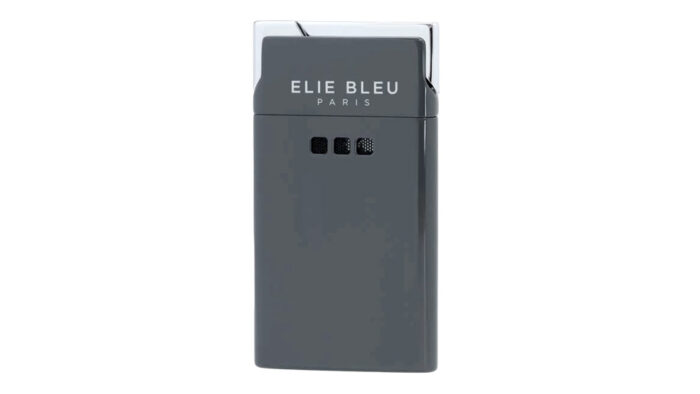 Elie Bleu – Delgado Blue Flame Αναπτήρας, Grey Laquer