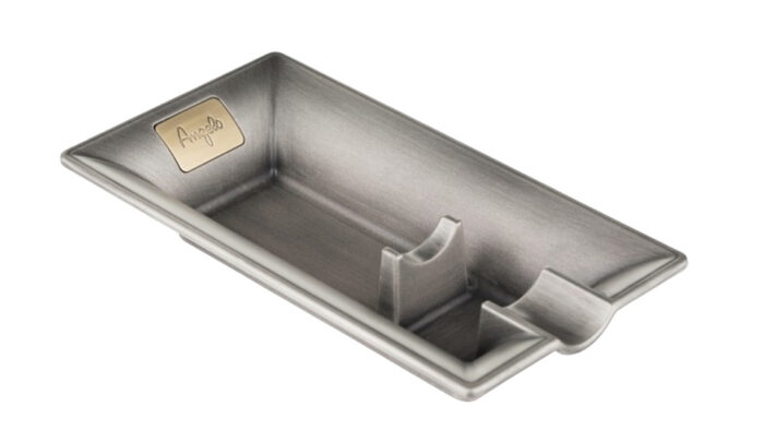 Angelo - Gunmetal Μεταλλικό Τασάκι για 1 πούρο (421150)