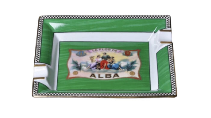 Elie Bleu ALBA - Πράσινο Τασάκι για 2 Πούρα