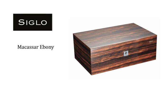Siglo - Macassar Ebony Υγραντήρας για 70 Πούρα
