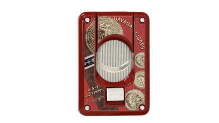 Elie Bleu - Metal Lacquered Πουροκόπτης, Red