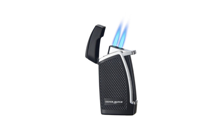 Silver Match - Varsovie Διπλός Blue Flame Αναπτήρας, incl.punch, multi/colour