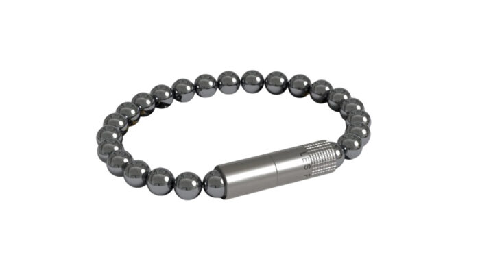 Les Fines Lames - Πουροτρύπανο Bracelet - Hematite Elastique L 8mm