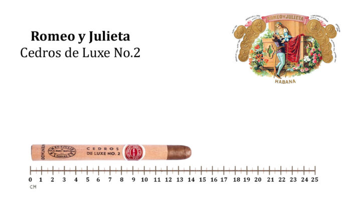 ROMEO Y JULIETA - Cedro de Luxe No.2