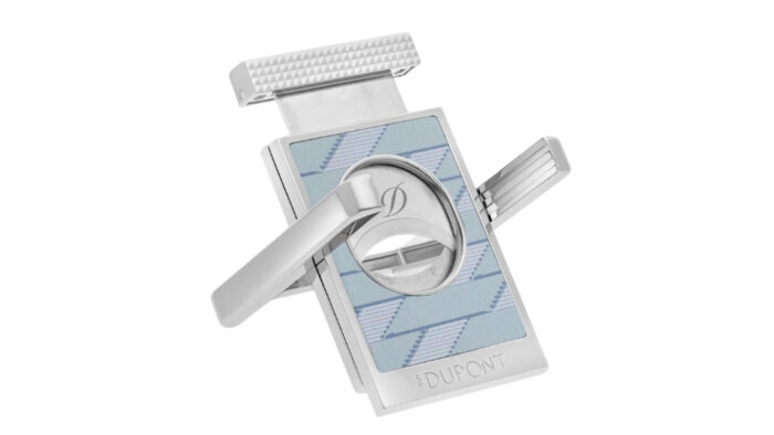 S.T Dupont - Monogram 1872 Μεταλλική Βάση Πούρου, Light Grey (D003480M)