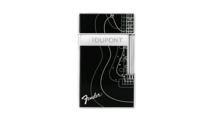 S.T Dupont – Fender Biggy Noir Αναπτήρας, Black/Chrome (025025)