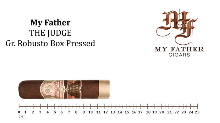 MY FATHER - THE JUDGE - Grand Robusto Box Pressed