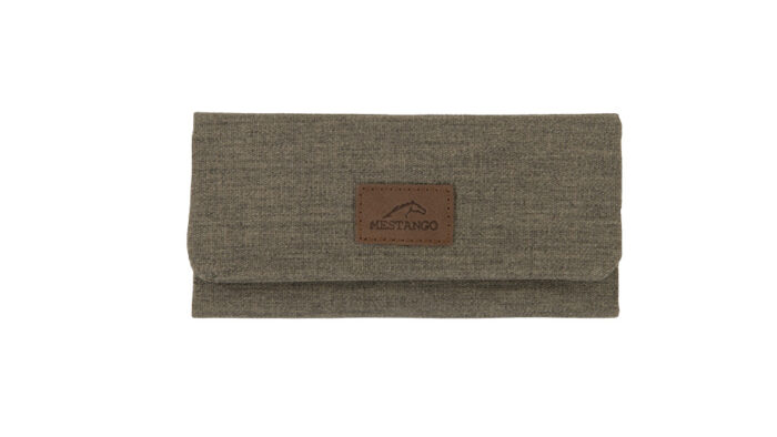 MESTANGO – Dual Spirit Γκρι/Καφέ δερμάτινη Θήκη Καπνού Στριφτού (1015-2)