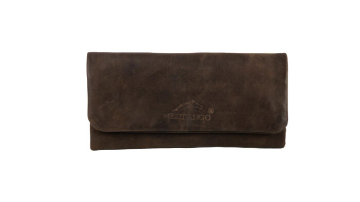 MESTANGO – Shadows Σκούρο Καφέ δερμάτινη Θήκη Καπνού Στριφτού (2015-2)