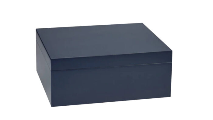 Adorini - Medium Deluxe Midnight Blue - Υγραντήρας για 75 πούρα