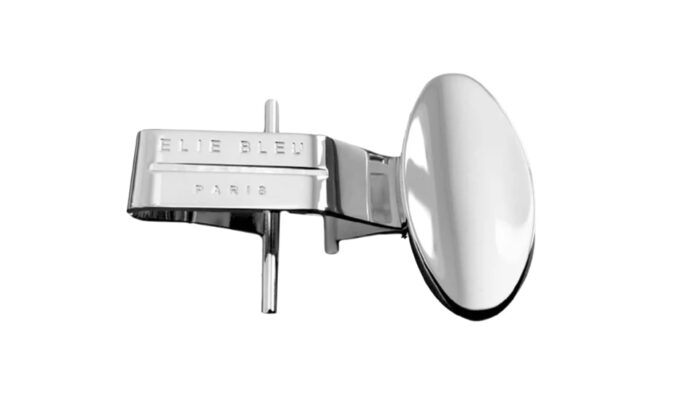 Elie Bleu - Διπλό Πάτημα για Τασάκι Πορσελάνης, Silver