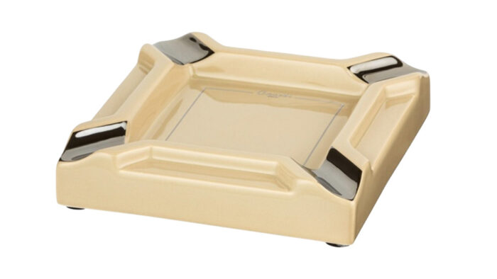 Caseti - Μπεζ Κεραμικό Τασάκι για 4 πούρα (424321)