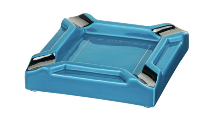 Caseti - Tιρκούαζ Κεραμικό Τασάκι για 4 πούρα (424324)