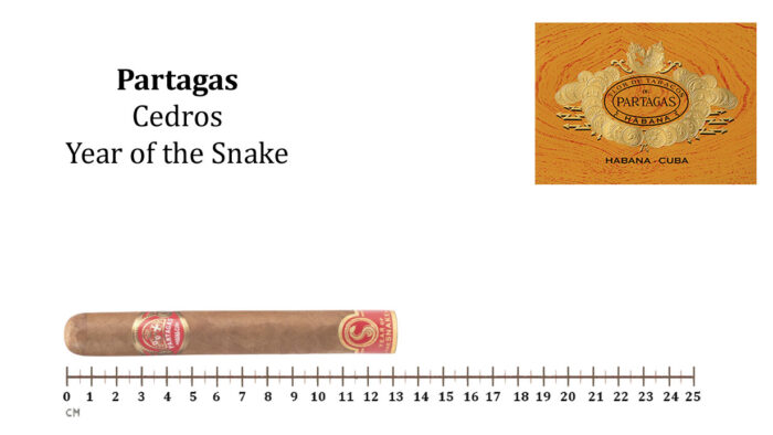PARTAGAS - Cedros - Year of the Snake
