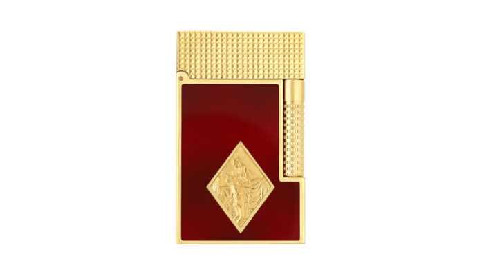 S.T Dupont – Le Grand Lacquered Romeo y Julieta Αναπτήρας, Burgundy (C23050CL)